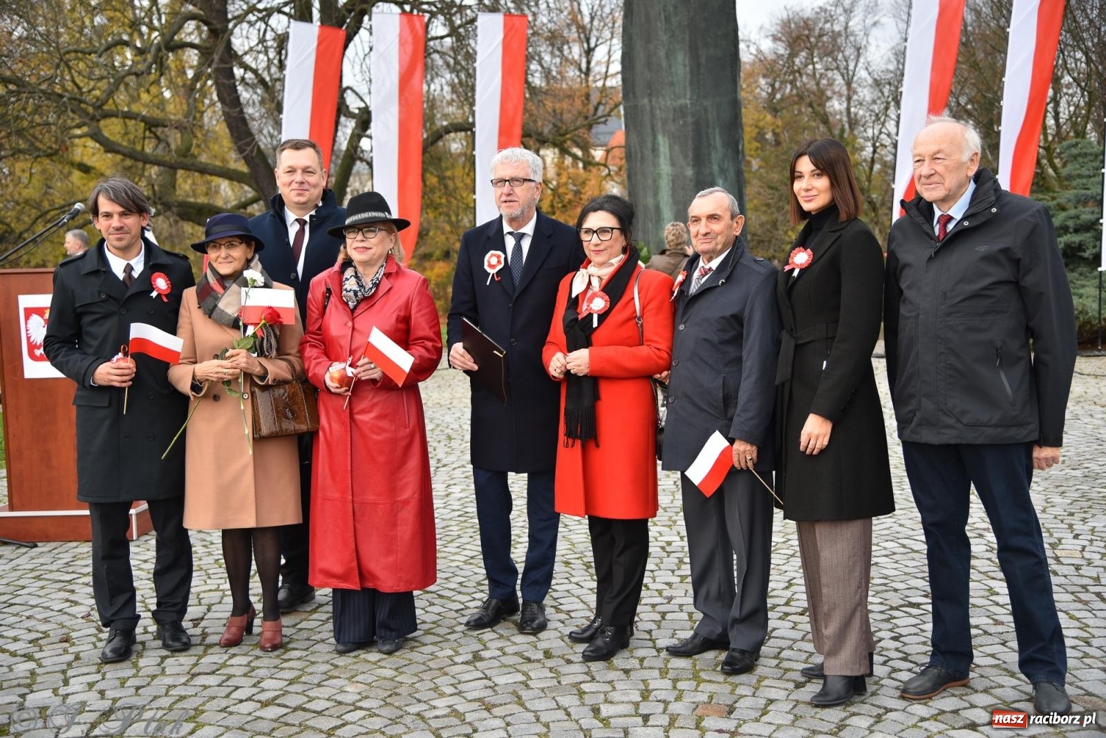 Zdjęcie w galerii na portalu naszraciborz.pl: Narodowe Święto Niepodległości w Raciborzu [FOTO i WIDEO] wiadomości z regionu
