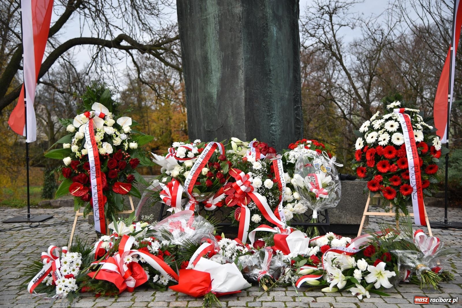 Zdjęcie w galerii na portalu naszraciborz.pl: Narodowe Święto Niepodległości w Raciborzu [FOTO i WIDEO] wiadomości z regionu