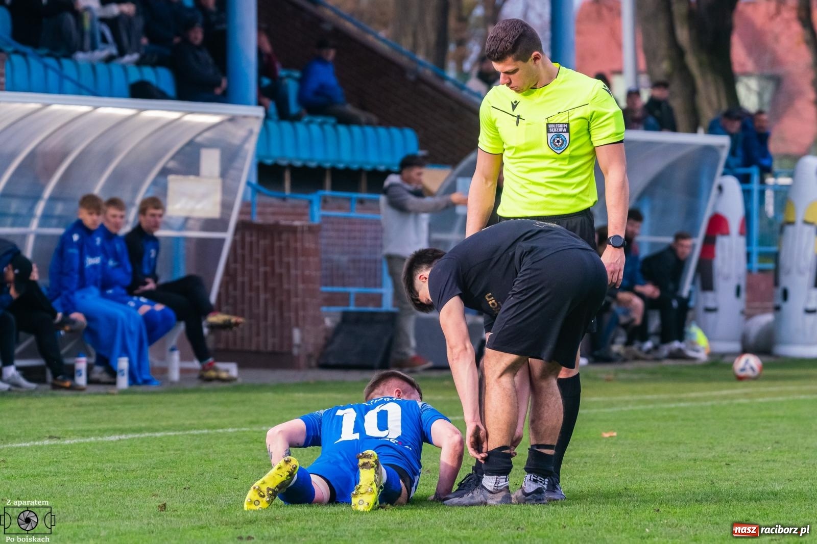 Zdjęcie w galerii na portalu naszraciborz.pl: Unia Racibórz pokonała Czarnych Gorzyce. Przy Srebrnej polała się krew! [FOTO i WIDEO] wiadomości z regionu