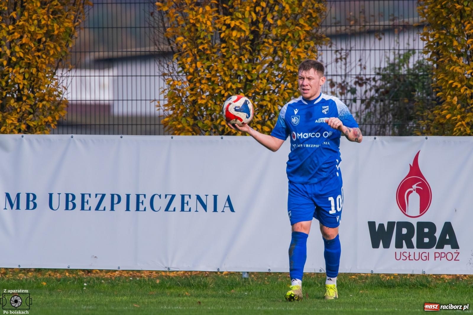 Zdjęcie w galerii na portalu naszraciborz.pl: Unia Racibórz pokonała Czarnych Gorzyce. Przy Srebrnej polała się krew! [FOTO i WIDEO] wiadomości z regionu