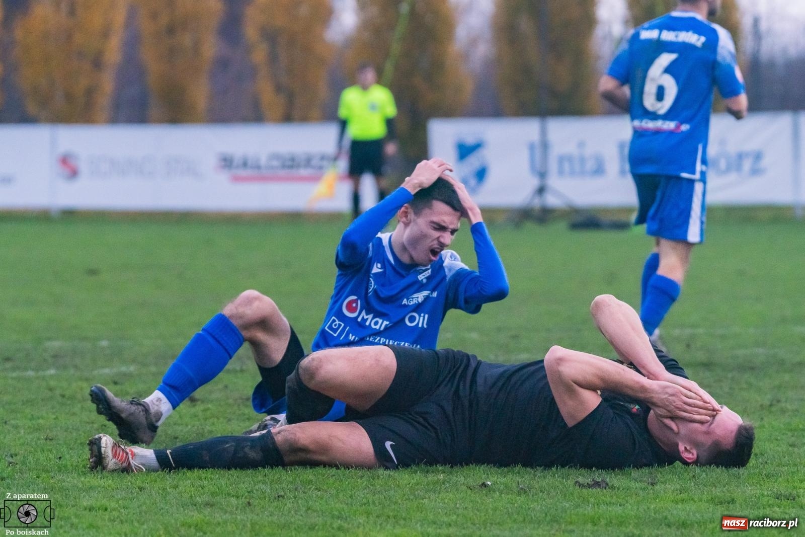 Zdjęcie w galerii na portalu naszraciborz.pl: Unia Racibórz pokonała Czarnych Gorzyce. Przy Srebrnej polała się krew! [FOTO i WIDEO] wiadomości z regionu