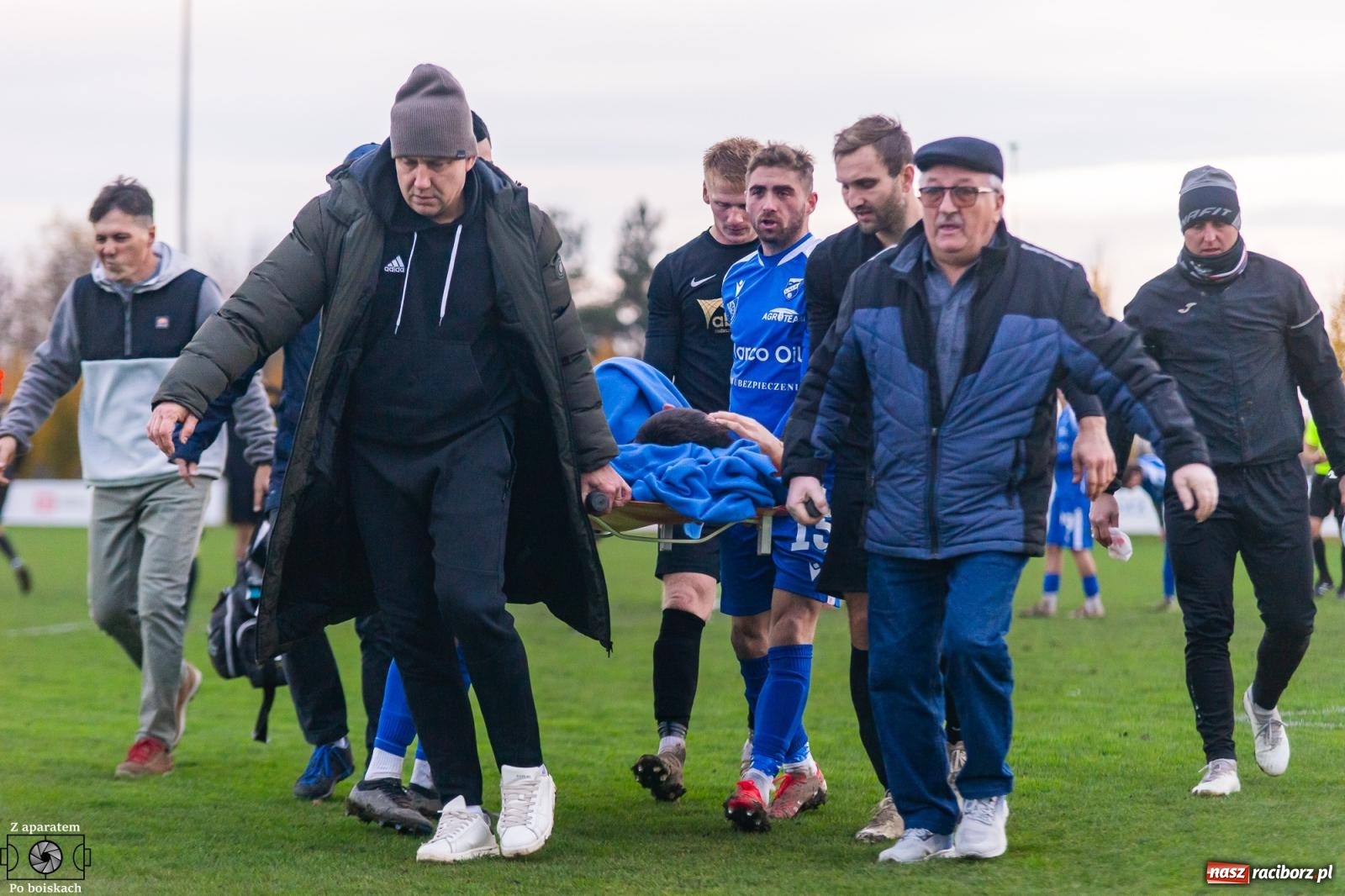 Zdjęcie w galerii na portalu naszraciborz.pl: Unia Racibórz pokonała Czarnych Gorzyce. Przy Srebrnej polała się krew! [FOTO i WIDEO] wiadomości z regionu