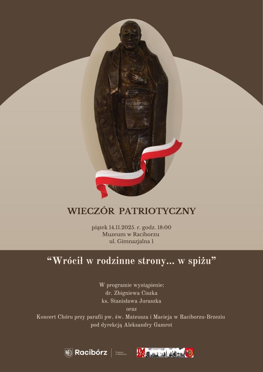 Zdjęcie w galerii na portalu naszraciborz.pl: Wieczór Patriotyczny w Muzeum w Raciborzu wiadomości z regionu