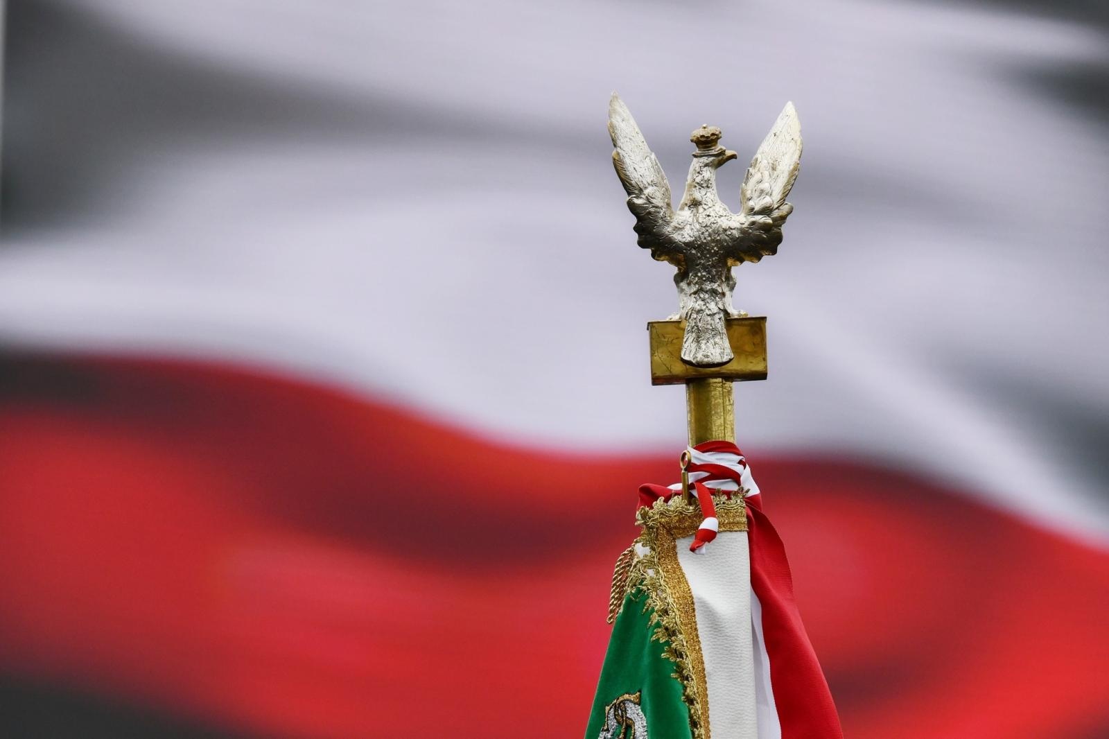 Zdjęcie w galerii na portalu naszraciborz.pl: Obchody 107. rocznicy odzyskania przez Polskę niepodległości wiadomości z regionu