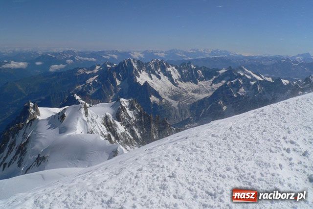 Zdjęcie w galerii na portalu naszraciborz.pl: Patryk na Mont Blanc wiadomości z regionu