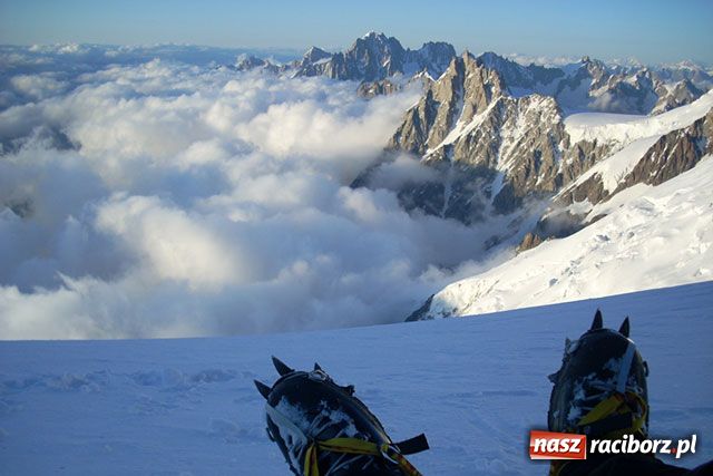 Zdjęcie w galerii na portalu naszraciborz.pl: Patryk na Mont Blanc wiadomości z regionu