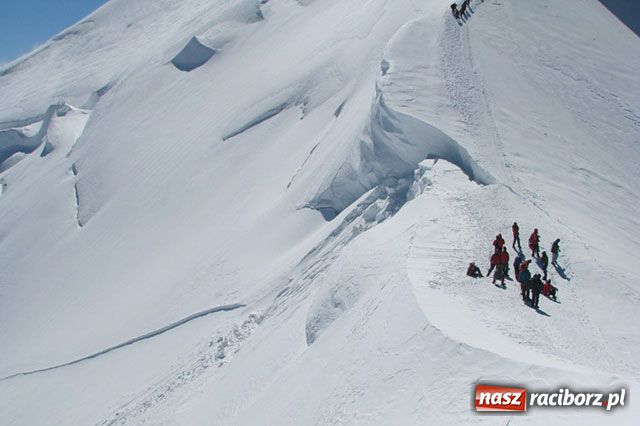 Zdjęcie w galerii na portalu naszraciborz.pl: Patryk na Mont Blanc wiadomości z regionu