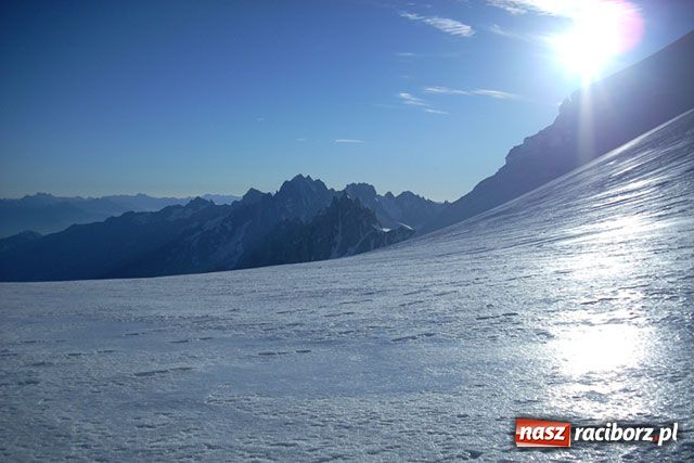 Zdjęcie w galerii na portalu naszraciborz.pl: Patryk na Mont Blanc wiadomości z regionu