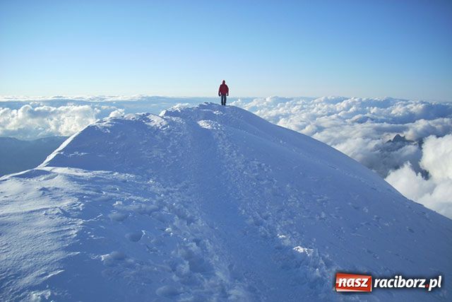 Zdjęcie w galerii na portalu naszraciborz.pl: Patryk na Mont Blanc wiadomości z regionu