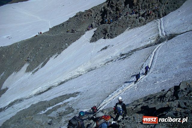 Zdjęcie w galerii na portalu naszraciborz.pl: Patryk na Mont Blanc wiadomości z regionu