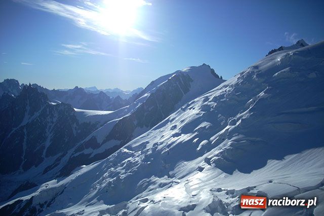 Zdjęcie w galerii na portalu naszraciborz.pl: Patryk na Mont Blanc wiadomości z regionu