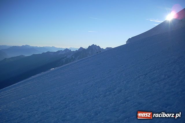 Zdjęcie w galerii na portalu naszraciborz.pl: Patryk na Mont Blanc wiadomości z regionu