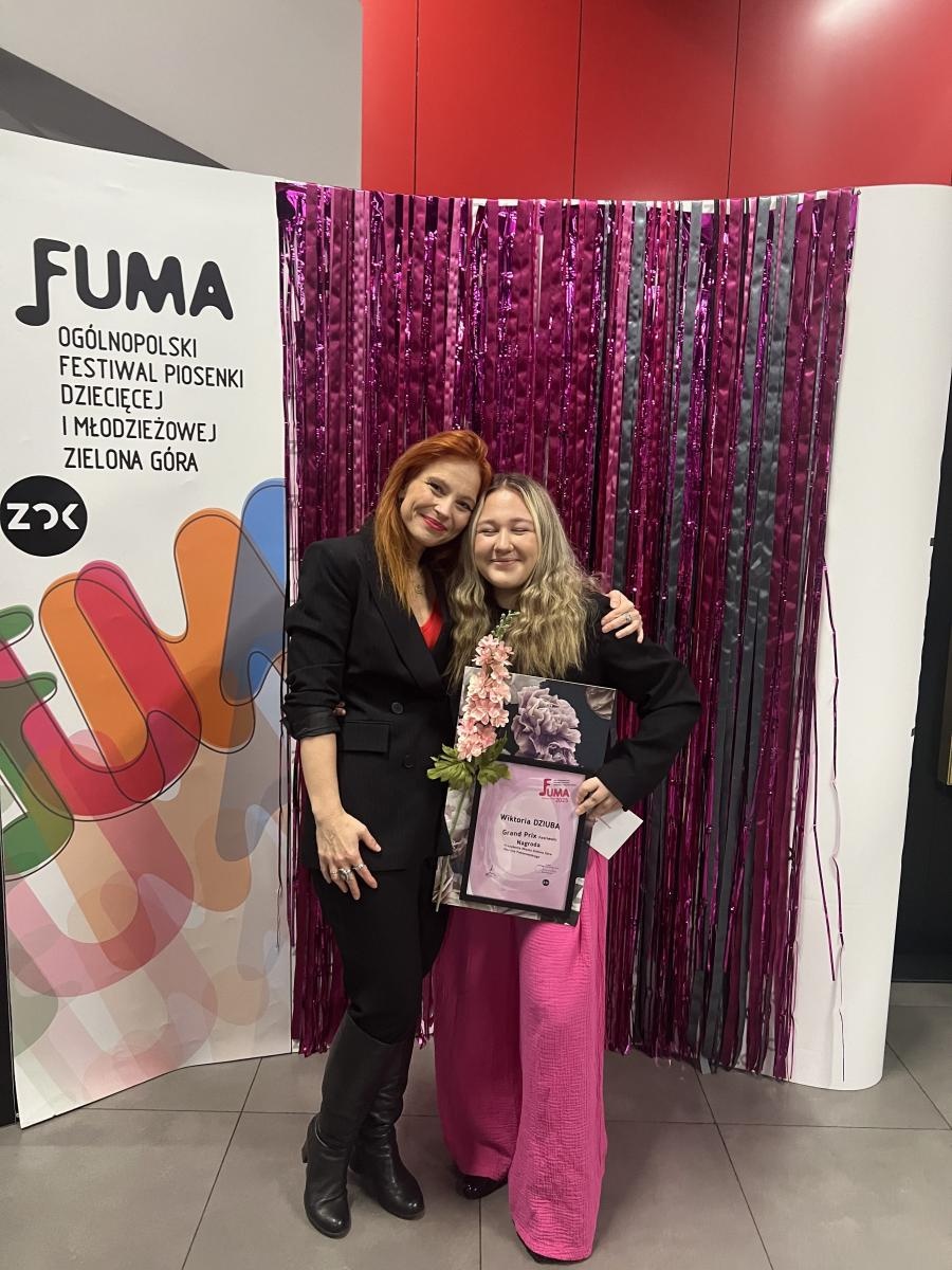 Zdjęcie w galerii na portalu naszraciborz.pl: Dwa wokalne sukcesy Wiktorii Dziuby wiadomości z regionu