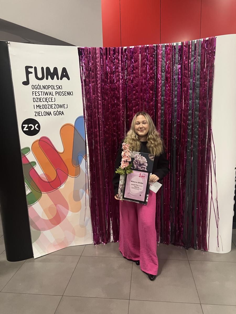 Zdjęcie w galerii na portalu naszraciborz.pl: Dwa wokalne sukcesy Wiktorii Dziuby wiadomości z regionu