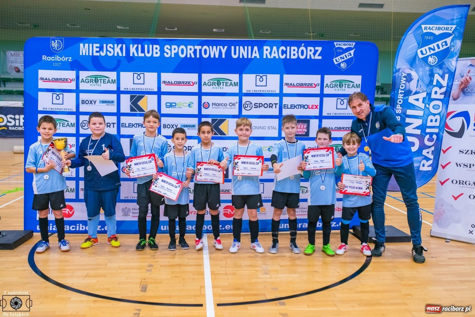 Zdjęcie w galerii na portalu naszraciborz.pl: KS Rafako Racibórz triumfatorem Winter Futsal Cup rocznika 2017 [FOTO] wiadomości z regionu