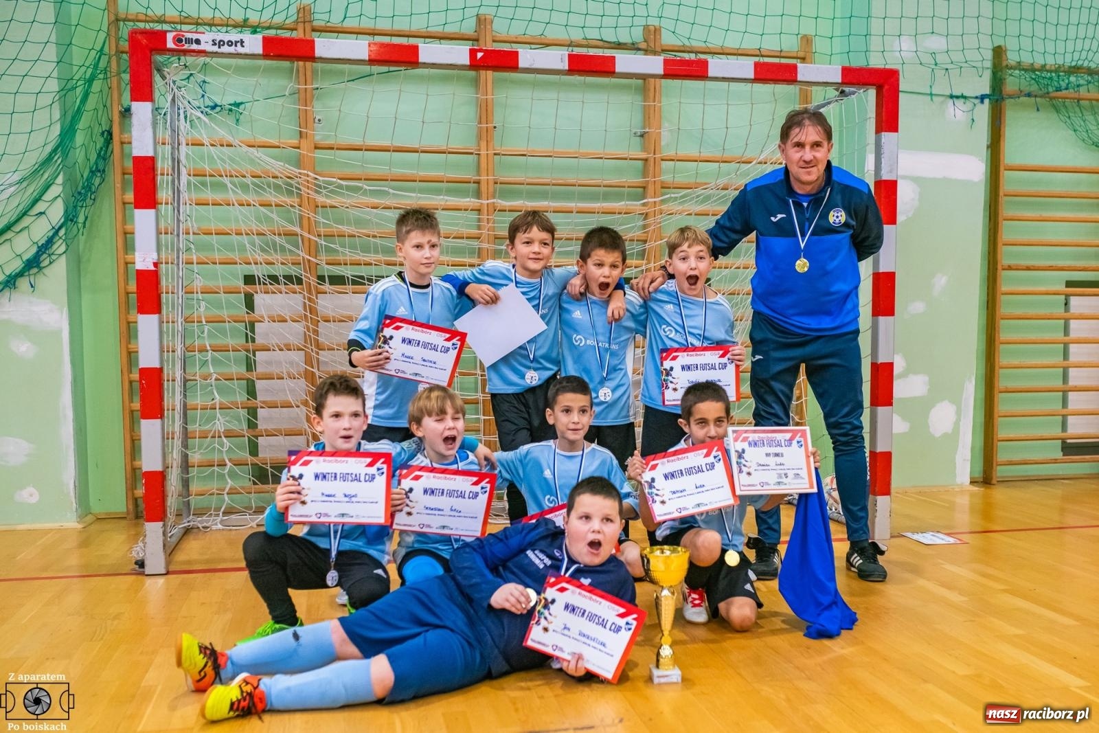 Zdjęcie w galerii na portalu naszraciborz.pl: KS Rafako Racibórz triumfatorem Winter Futsal Cup rocznika 2017 [FOTO] wiadomości z regionu