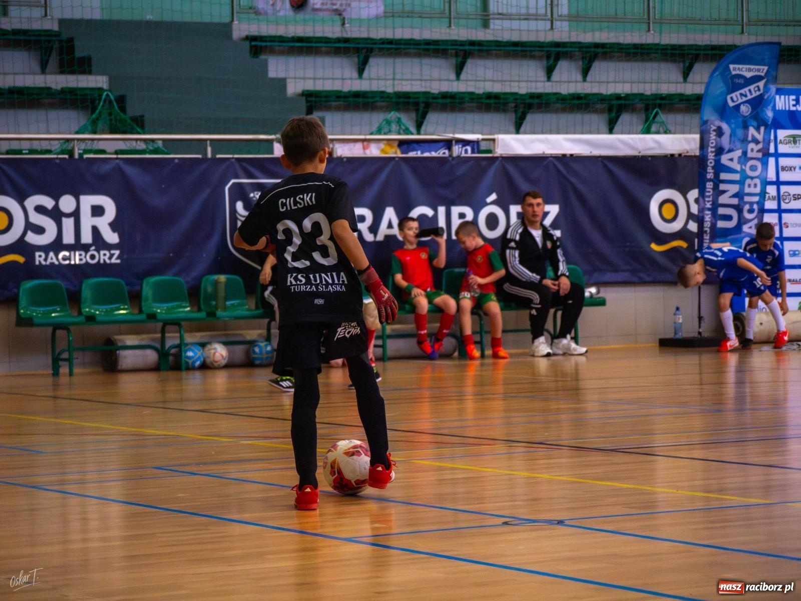 Zdjęcie w galerii na portalu naszraciborz.pl: Turniejowe zmagania w hali przy Łąkowej. Unia Turza Śląska najlepsza  [FOTO] wiadomości z regionu