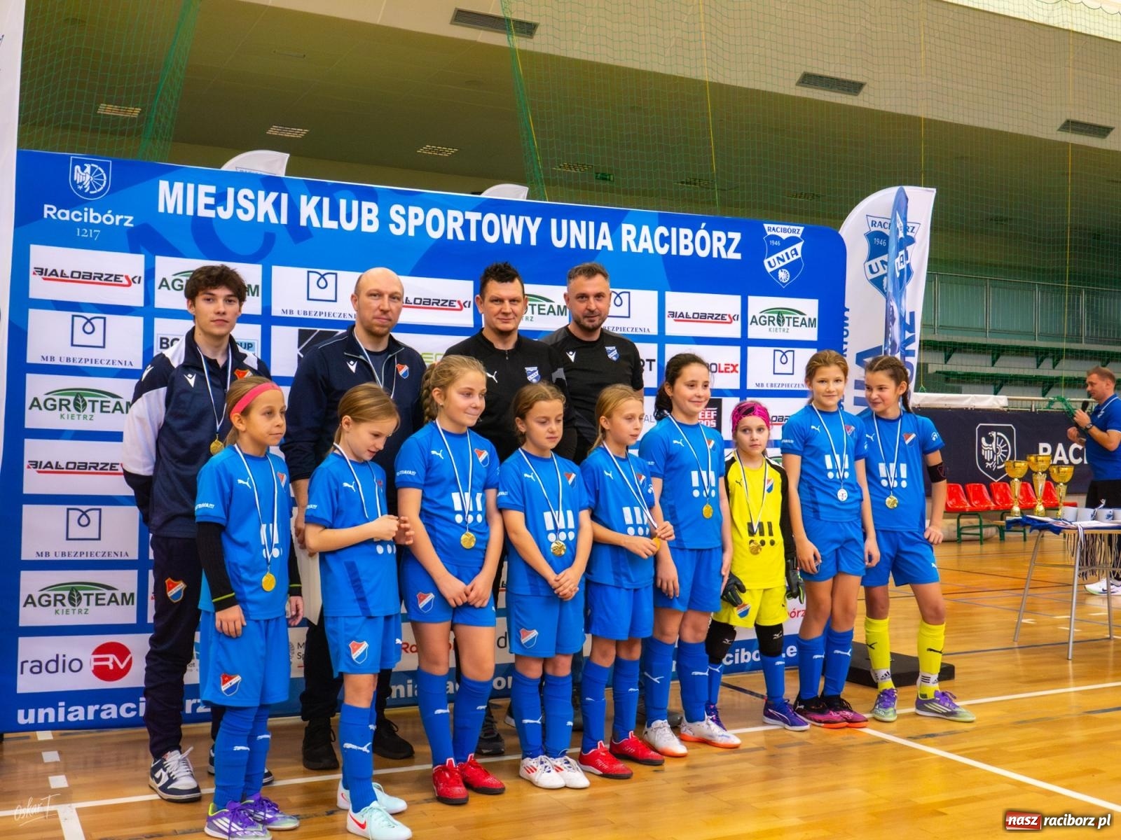 Zdjęcie w galerii na portalu naszraciborz.pl: Turniejowe zmagania w hali przy Łąkowej. Unia Turza Śląska najlepsza  [FOTO] wiadomości z regionu