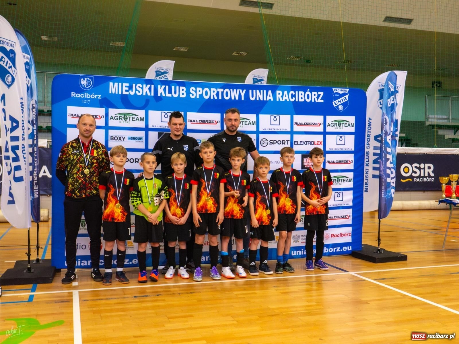 Zdjęcie w galerii na portalu naszraciborz.pl: Turniejowe zmagania w hali przy Łąkowej. Unia Turza Śląska najlepsza  [FOTO] wiadomości z regionu