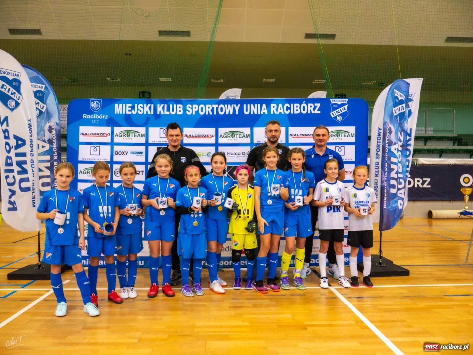 Zdjęcie w galerii na portalu naszraciborz.pl: Turniejowe zmagania w hali przy Łąkowej. Unia Turza Śląska najlepsza  [FOTO] wiadomości z regionu