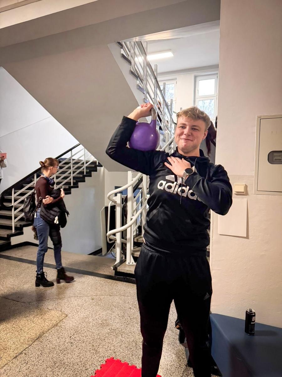 Zdjęcie w galerii na portalu naszraciborz.pl: Międzynarodowy Dzień Studenta w raciborskiej ANS. Święto pełne energii, integracji i słodkich atrakcji wiadomości z regionu