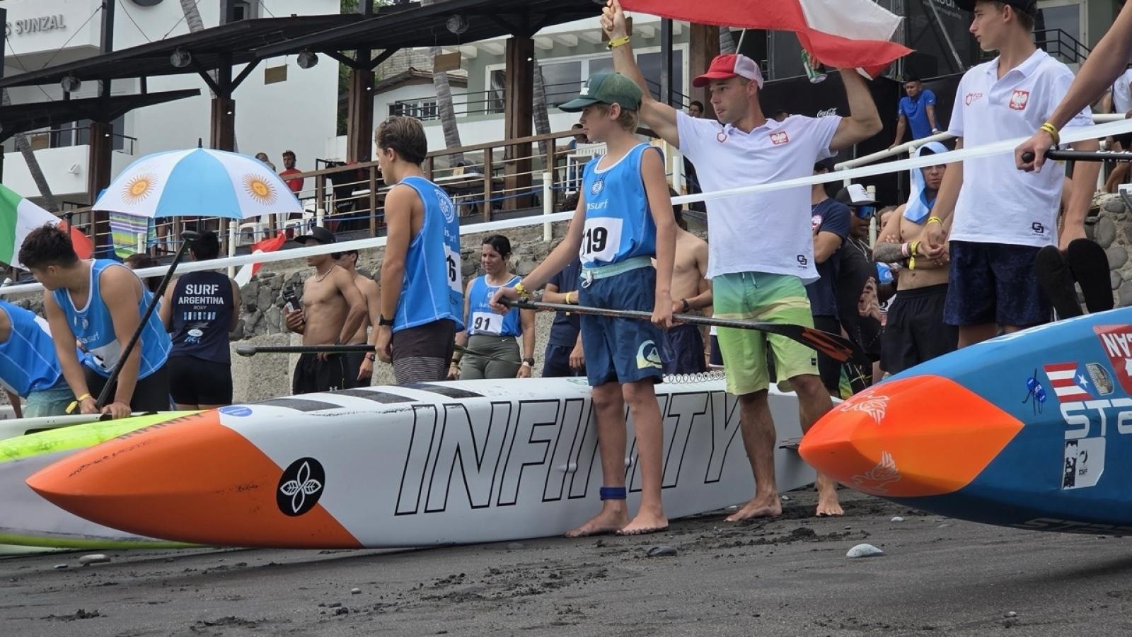 Zdjęcie w galerii na portalu naszraciborz.pl: Polacy na Mistrzostwach Świata ISA w Salvadorze. Dobra lokata raciborzanina wiadomości z regionu