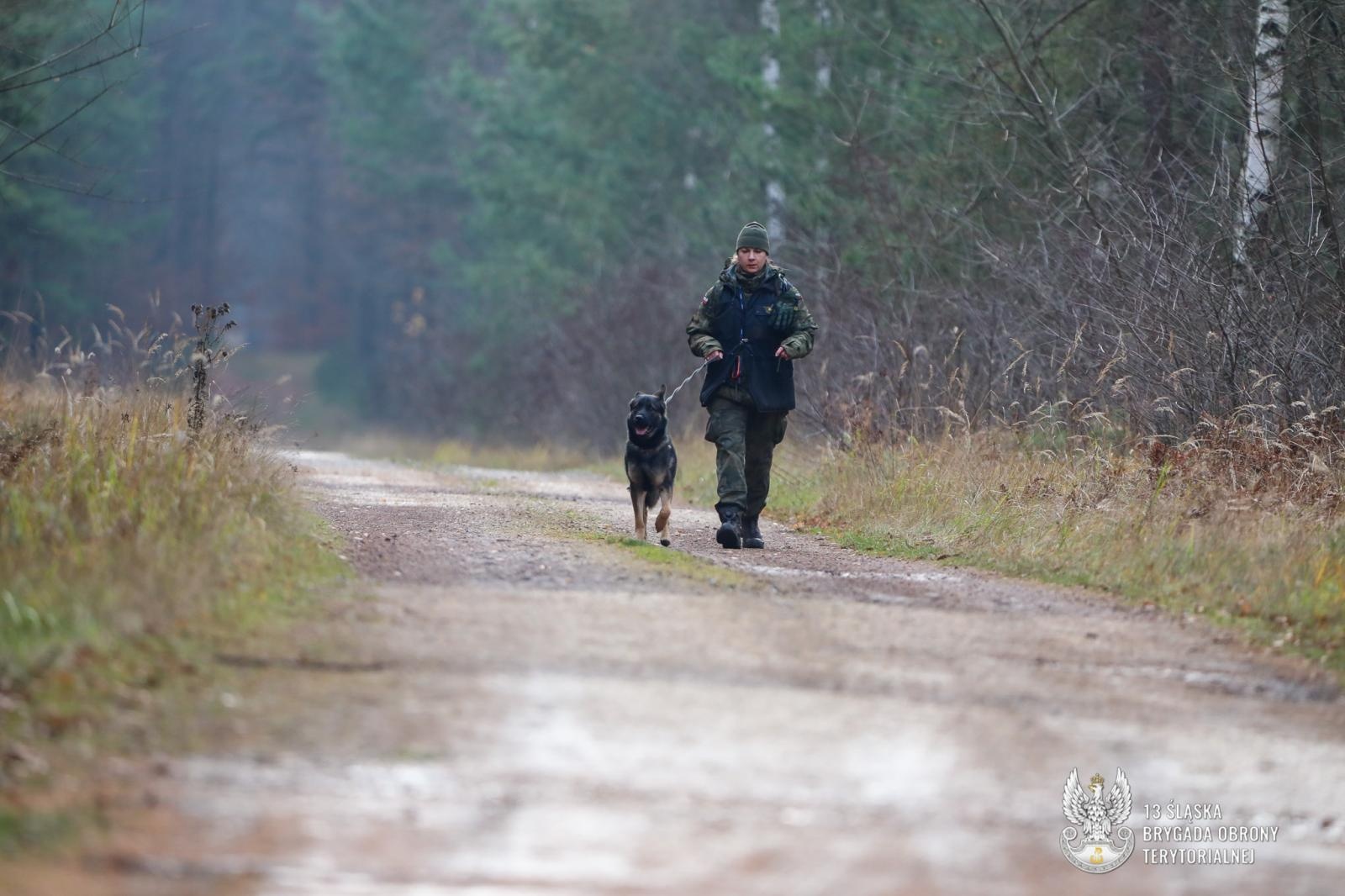 Zdjęcie w galerii na portalu naszraciborz.pl: Trudne egzaminy dla psów służbowych w Kuźni Raciborskiej wiadomości z regionu