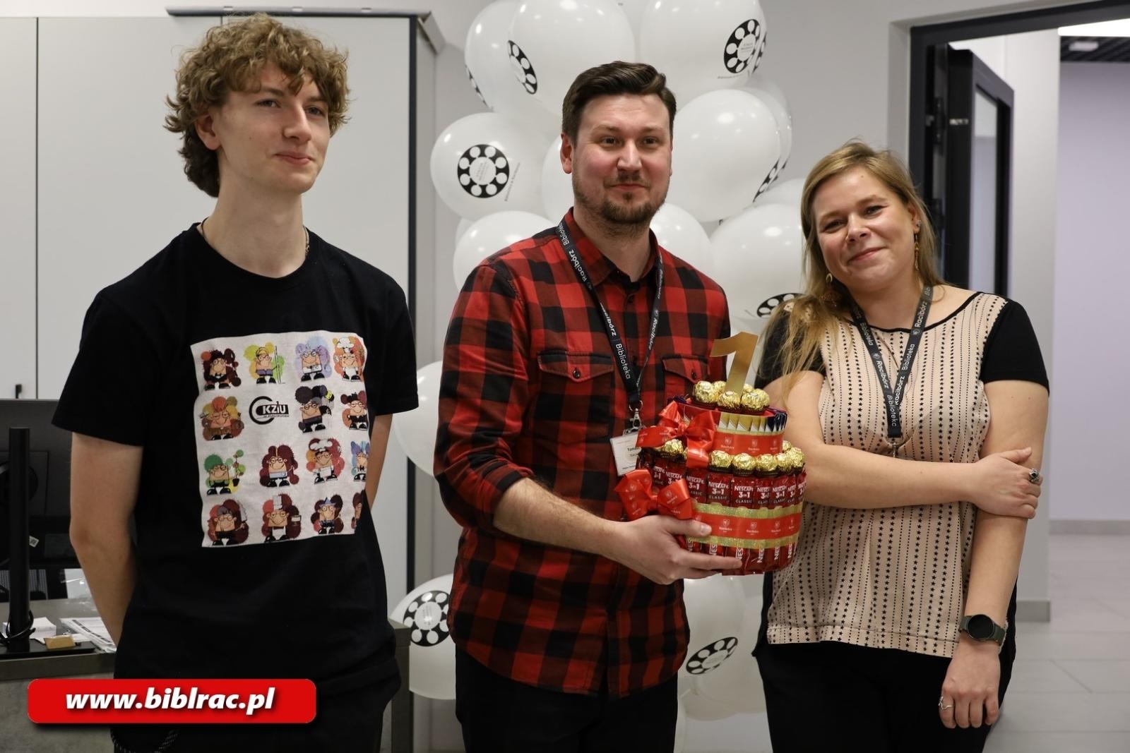 Zdjęcie w galerii na portalu naszraciborz.pl: Pierwsze urodziny Stacji Młodych w Raciborzu wiadomości z regionu