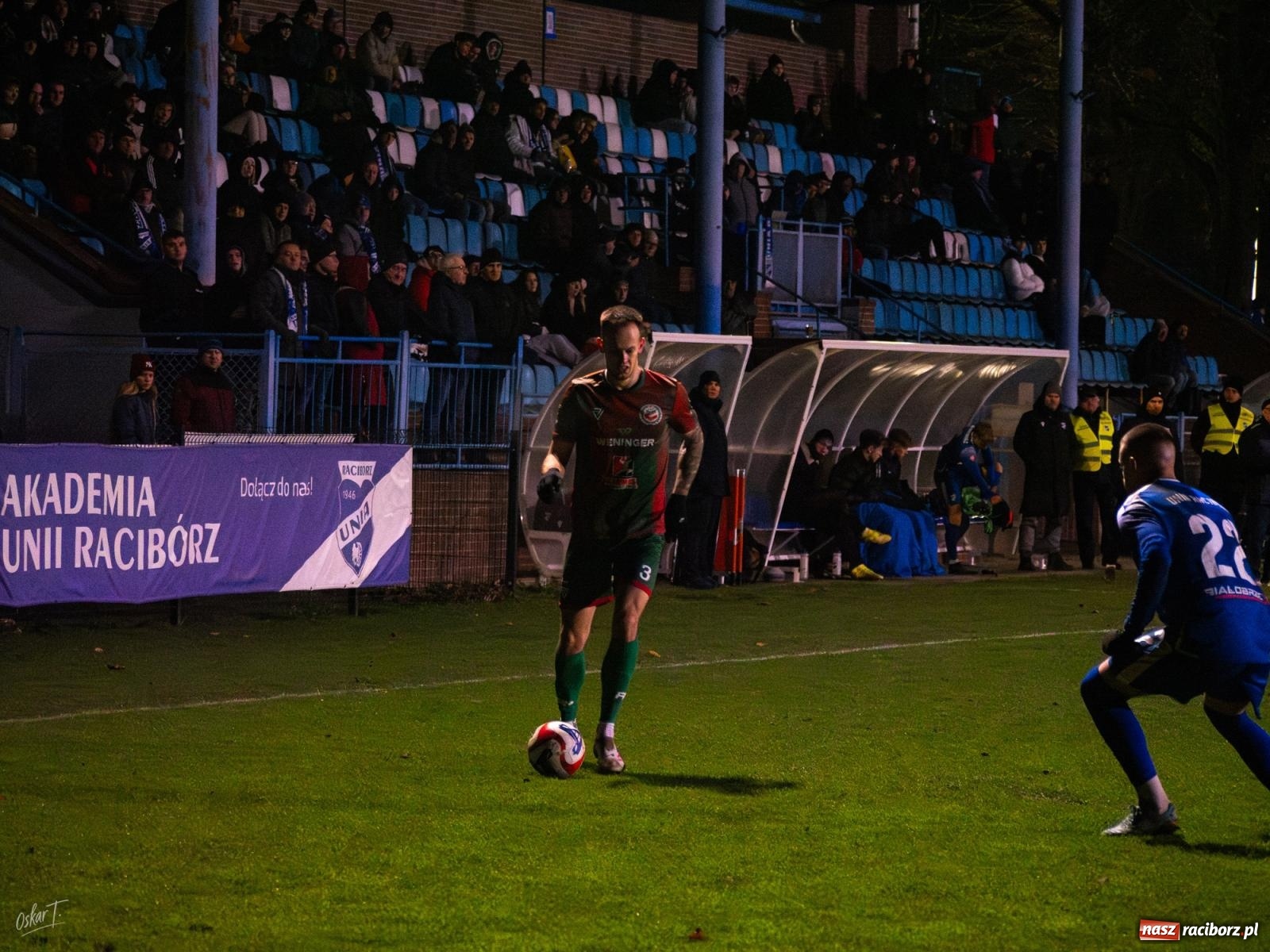 Zdjęcie w galerii na portalu naszraciborz.pl: Lider z Mszany lepszy od Unii. Raciborzanie cieniem siebie [FOTO] wiadomości z regionu