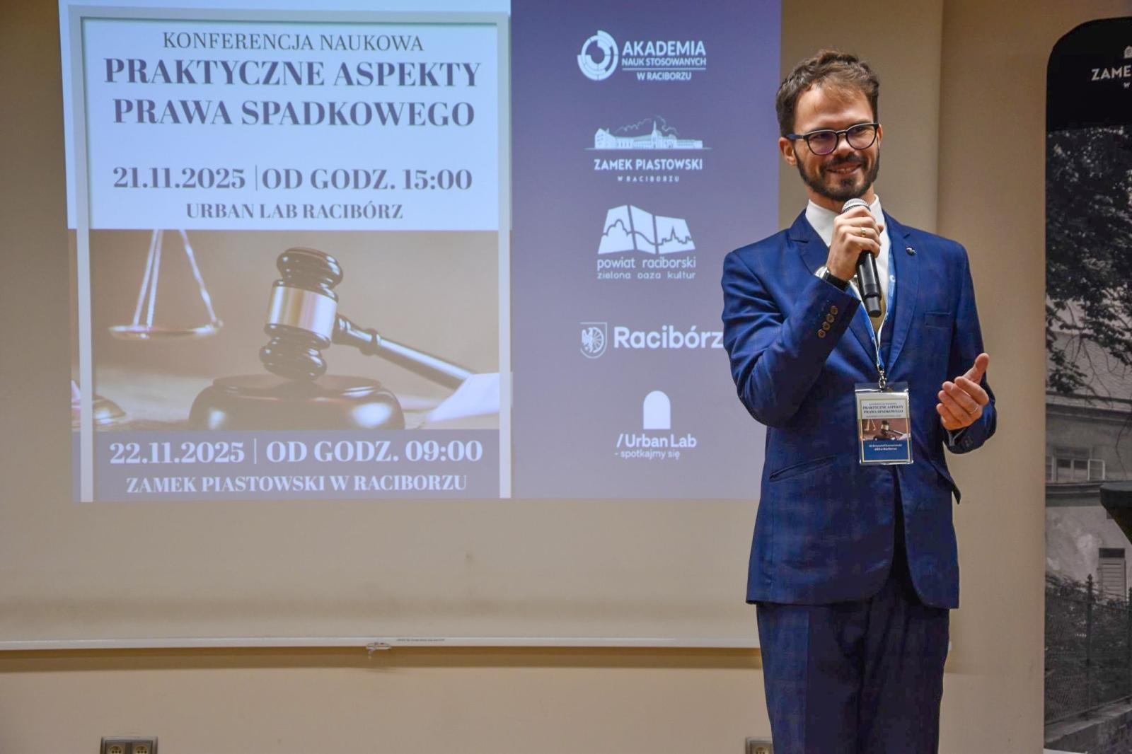 Zdjęcie w galerii na portalu naszraciborz.pl: Dwudniowa konferencja o prawie spadkowym zgromadziła ekspertów w Raciborzu wiadomości z regionu