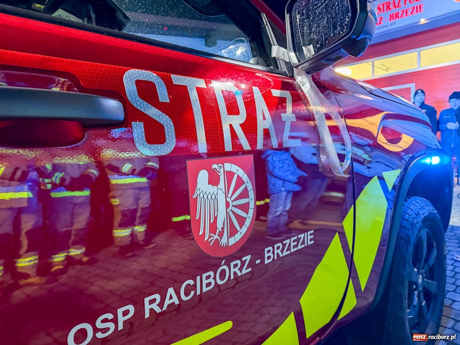 Zdjęcie w galerii na portalu naszraciborz.pl: Lekki samochód ratowniczo-rozpoznawczy zasilił flotę OSP Racibórz Brzezie wiadomości z regionu
