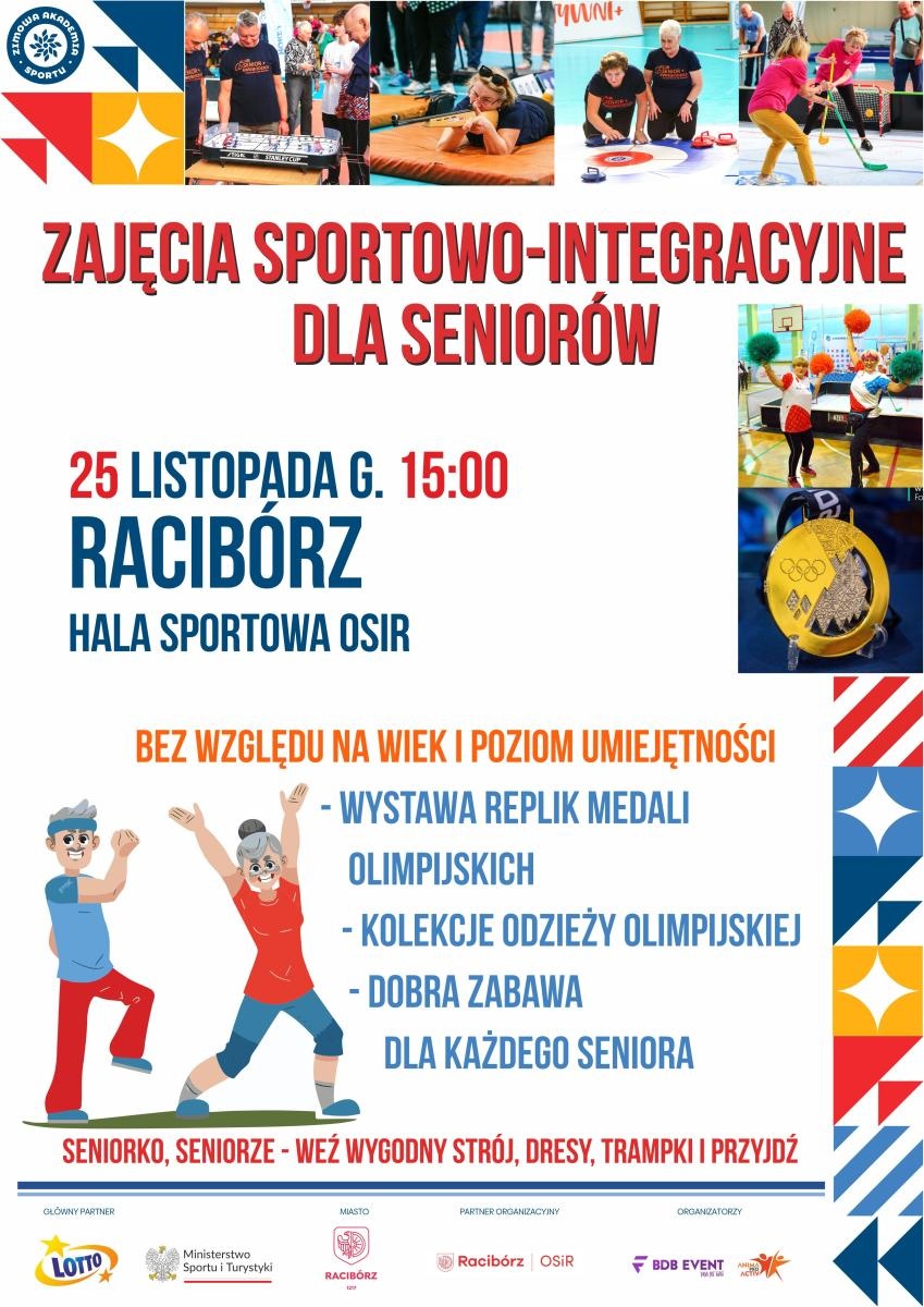 Zdjęcie w galerii na portalu naszraciborz.pl: OSiR zaprasza. Zimowa Akademia Sportu w Raciborzu wiadomości z regionu