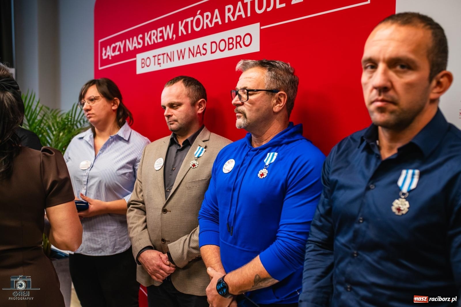 Zdjęcie w galerii na portalu naszraciborz.pl: Nieważne co masz, ważne czym się dzielisz. W Urban Lab wręczono medale zasłużonym krwiodawcom [FOTO i WIDEO] wiadomości z regionu