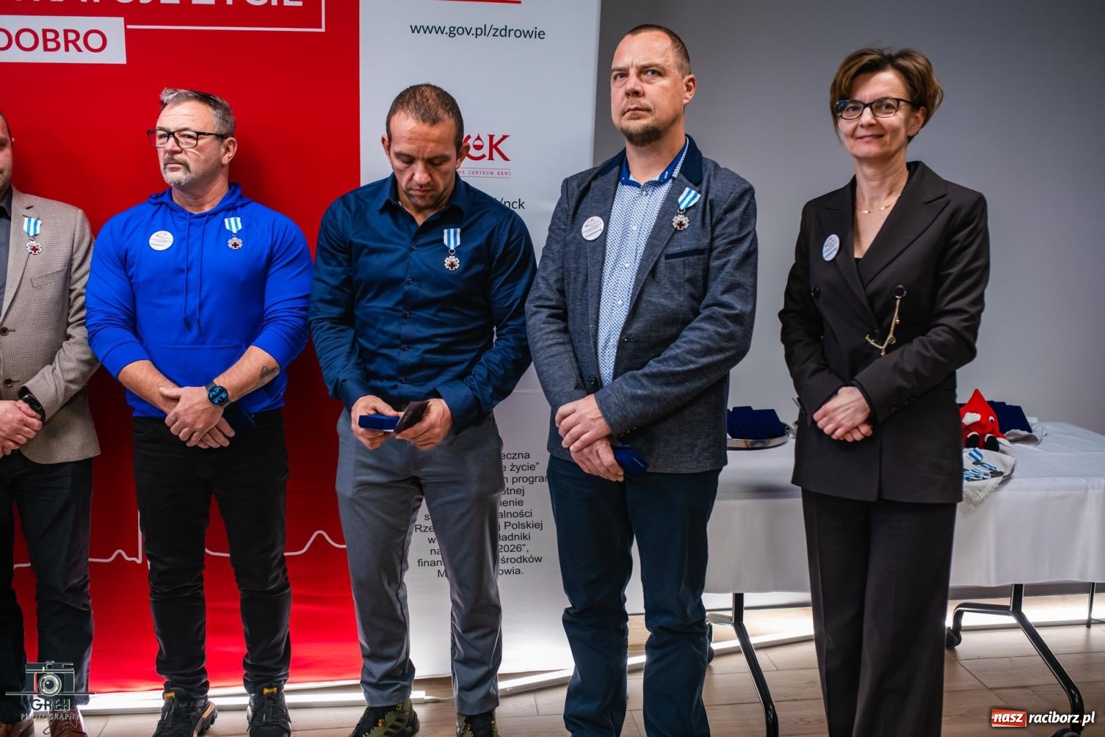 Zdjęcie w galerii na portalu naszraciborz.pl: Nieważne co masz, ważne czym się dzielisz. W Urban Lab wręczono medale zasłużonym krwiodawcom [FOTO i WIDEO] wiadomości z regionu