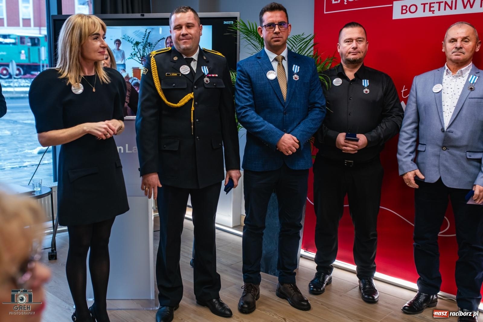 Zdjęcie w galerii na portalu naszraciborz.pl: Nieważne co masz, ważne czym się dzielisz. W Urban Lab wręczono medale zasłużonym krwiodawcom [FOTO i WIDEO] wiadomości z regionu