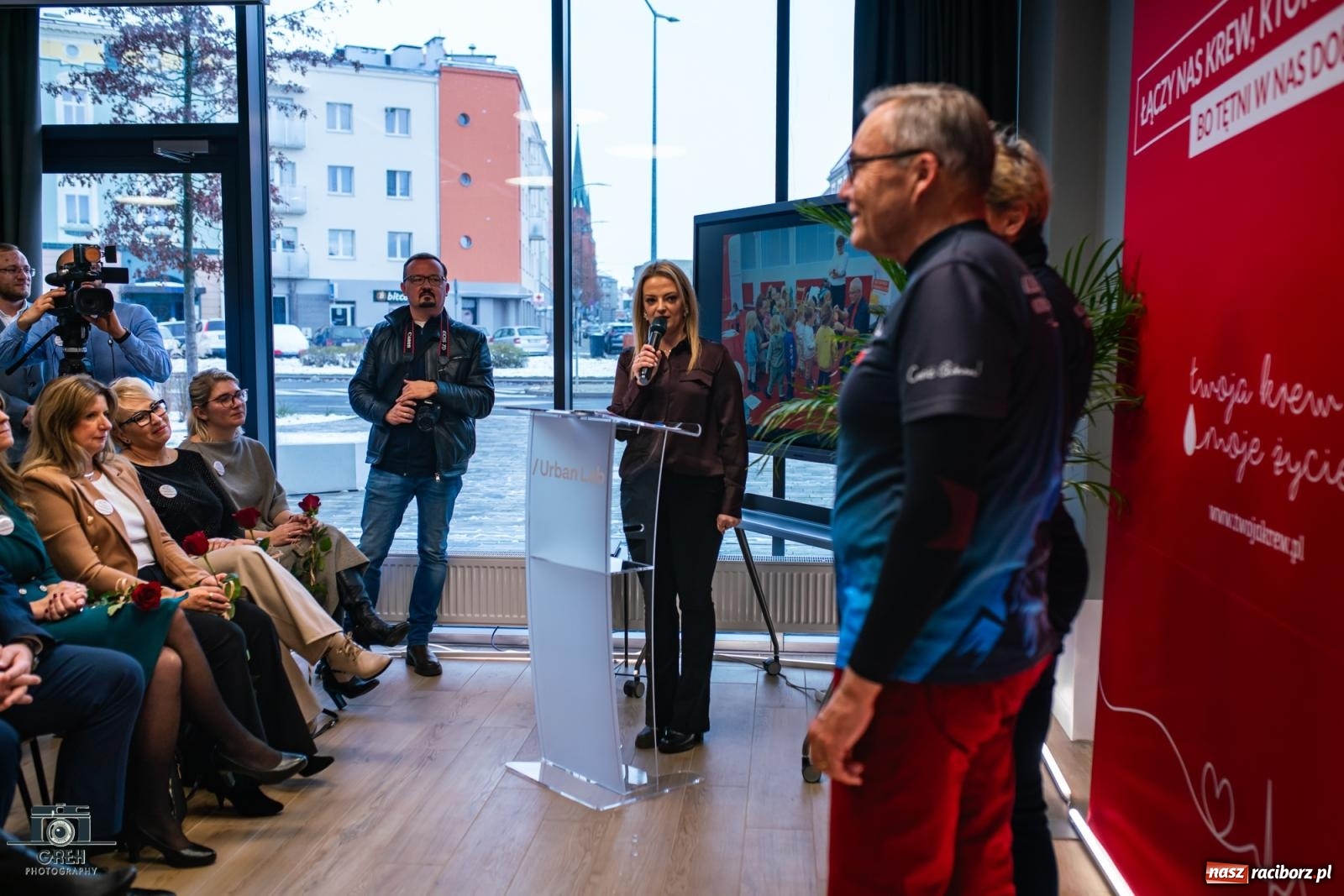 Zdjęcie w galerii na portalu naszraciborz.pl: Nieważne co masz, ważne czym się dzielisz. W Urban Lab wręczono medale zasłużonym krwiodawcom [FOTO i WIDEO] wiadomości z regionu