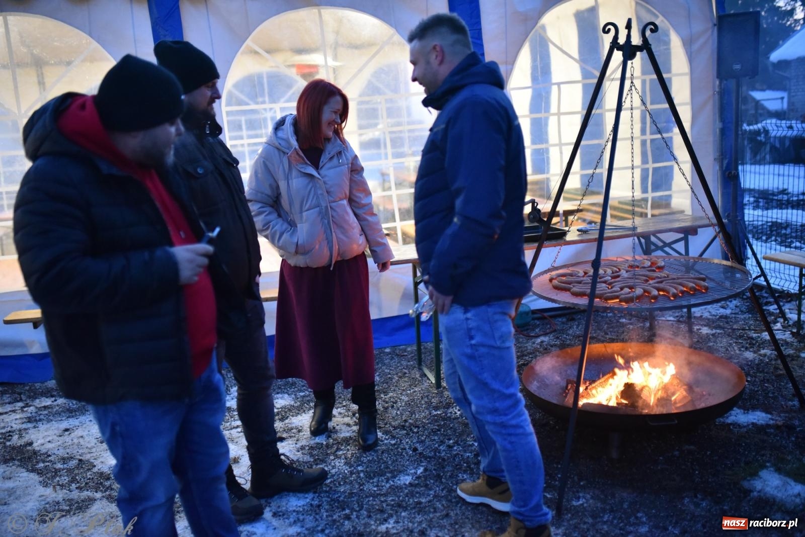 Zdjęcie w galerii na portalu naszraciborz.pl: Powitanie nowego średniego wozu bojowego OSP Maków wiadomości z regionu