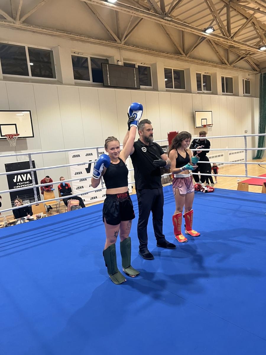 Zdjęcie w galerii na portalu naszraciborz.pl: Mocne starty Bartula Fight Club na JAVA Fighting Championship wiadomości z regionu