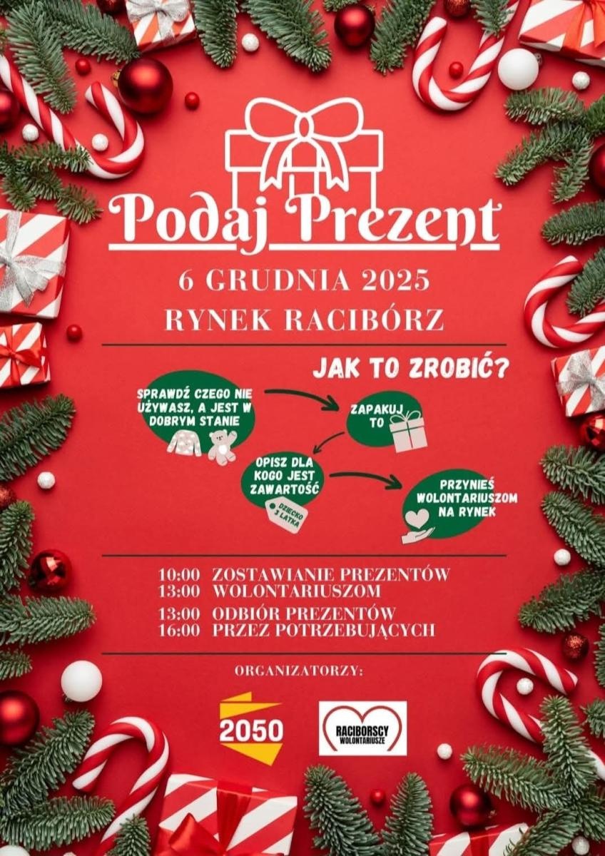 Zdjęcie w galerii na portalu naszraciborz.pl: Podaj Prezent po raz dziesiąty na raciborskim rynku wiadomości z regionu