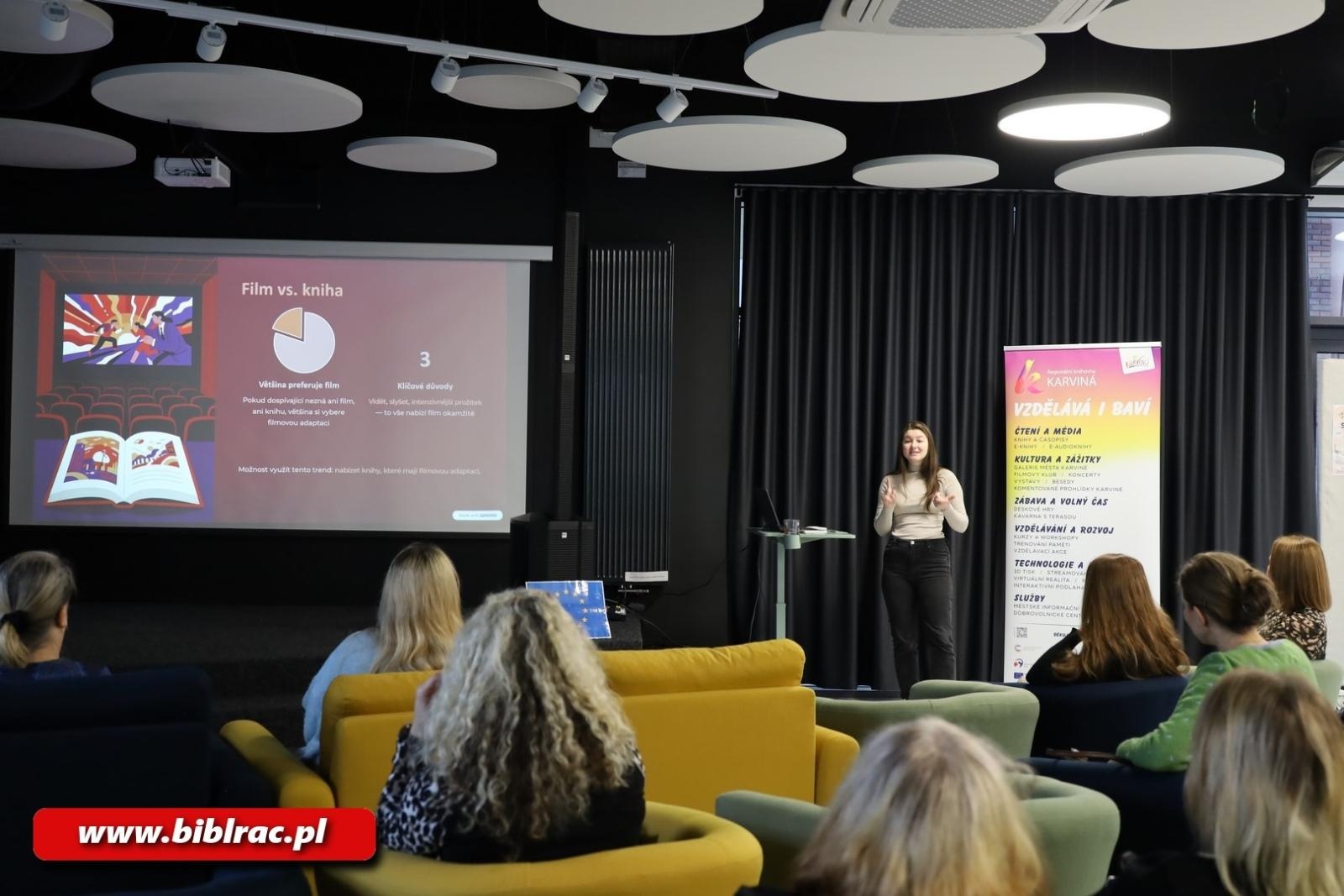 Zdjęcie w galerii na portalu naszraciborz.pl: Czy młodzież w Czechach czyta? Polsko-czeskie spotkanie bibliotekarzy na Stacji Młodych wiadomości z regionu