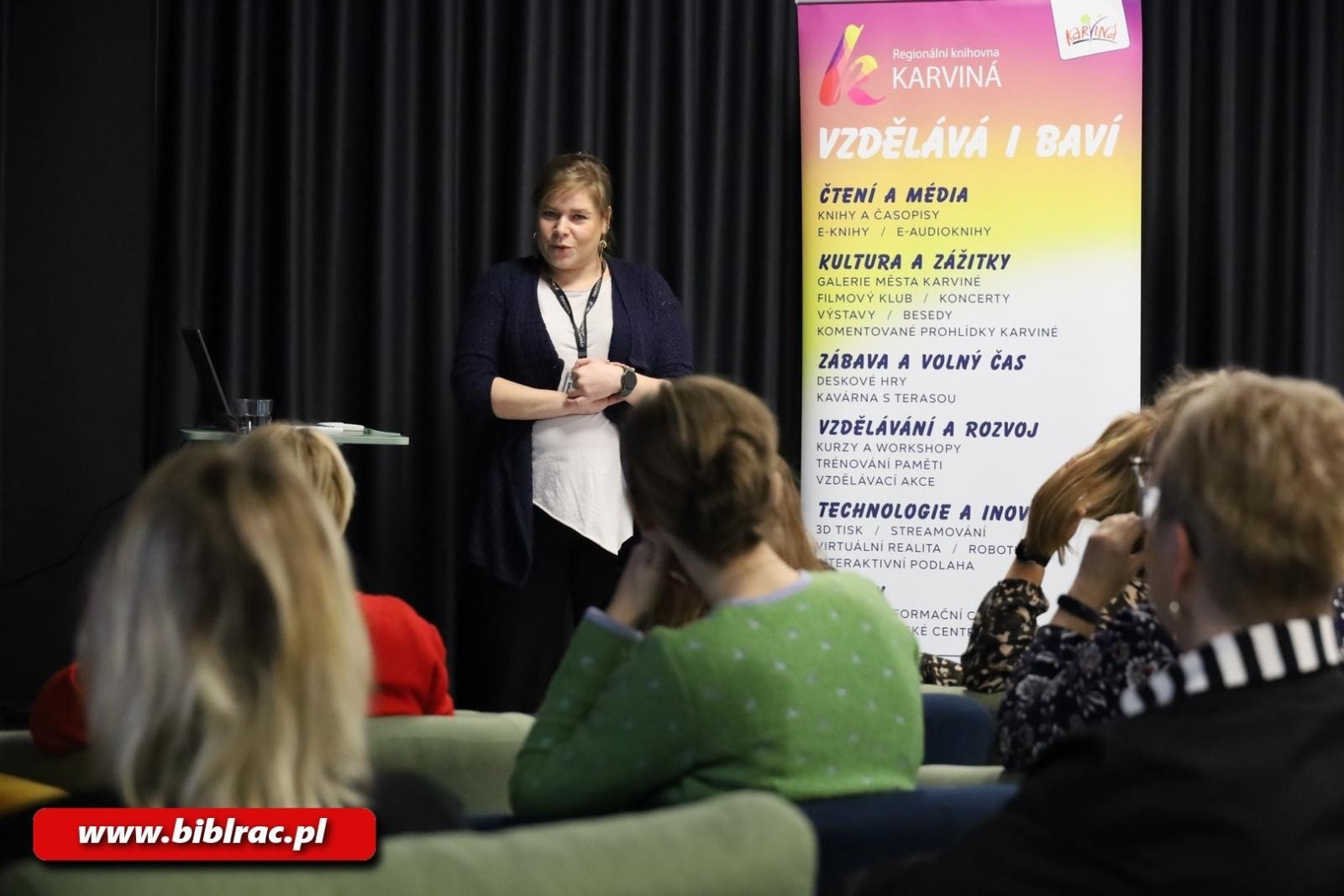 Zdjęcie w galerii na portalu naszraciborz.pl: Czy młodzież w Czechach czyta? Polsko-czeskie spotkanie bibliotekarzy na Stacji Młodych wiadomości z regionu