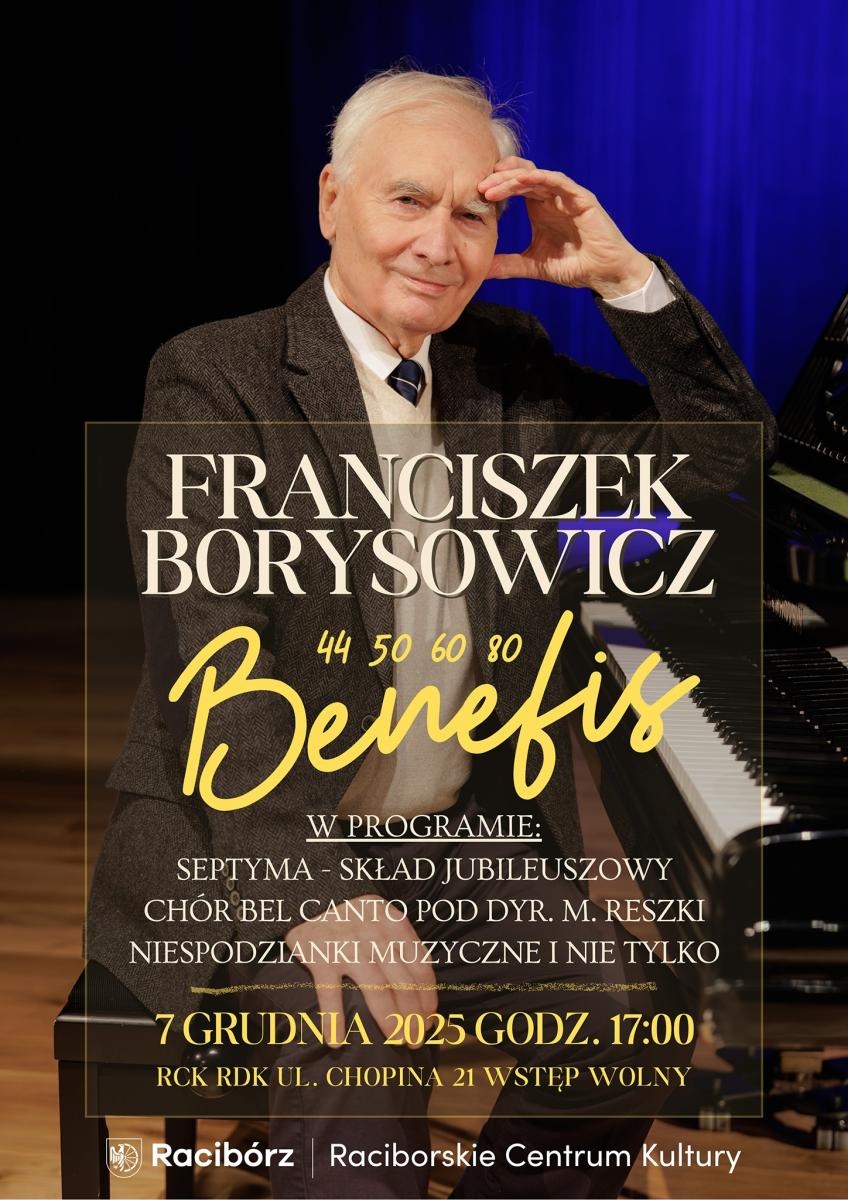 Zdjęcie w galerii na portalu naszraciborz.pl: Koncert w świetle świec, Mikołajki na wesoło i Benefis Franciszka Borysowicza. Raciborskie Centrum Kultury zaprasza wiadomości z regionu