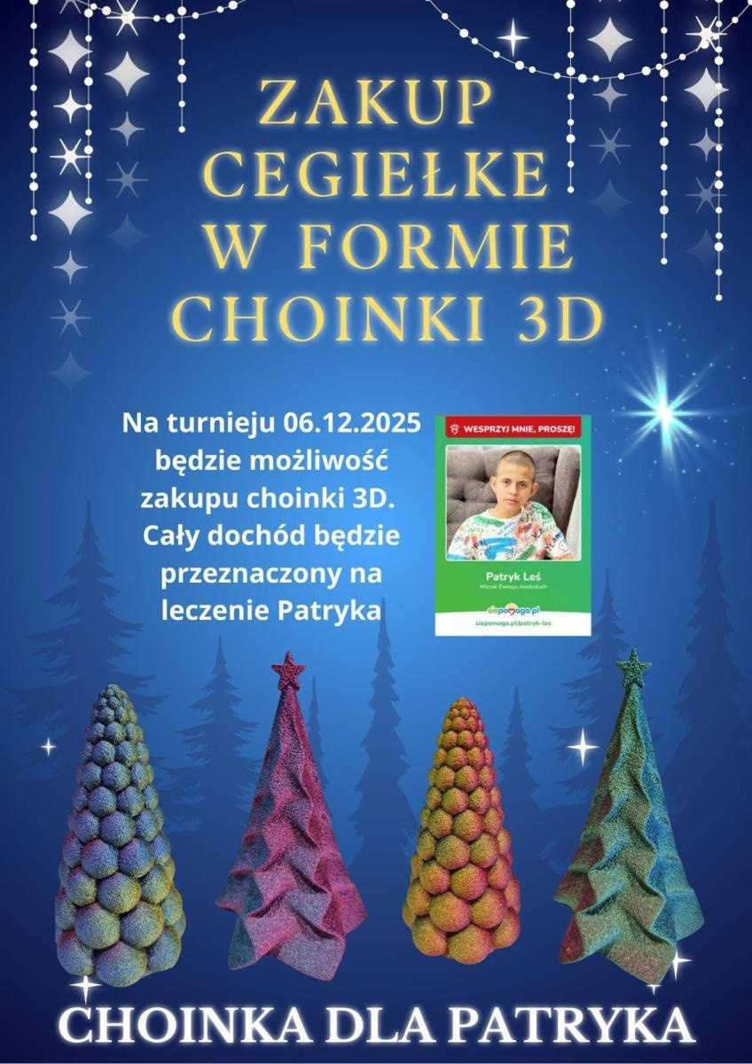 Zdjęcie w galerii na portalu naszraciborz.pl: Charytatywny Turniej Mikołajkowy Gramy dla Patryka już w tę sobotę wiadomości z regionu