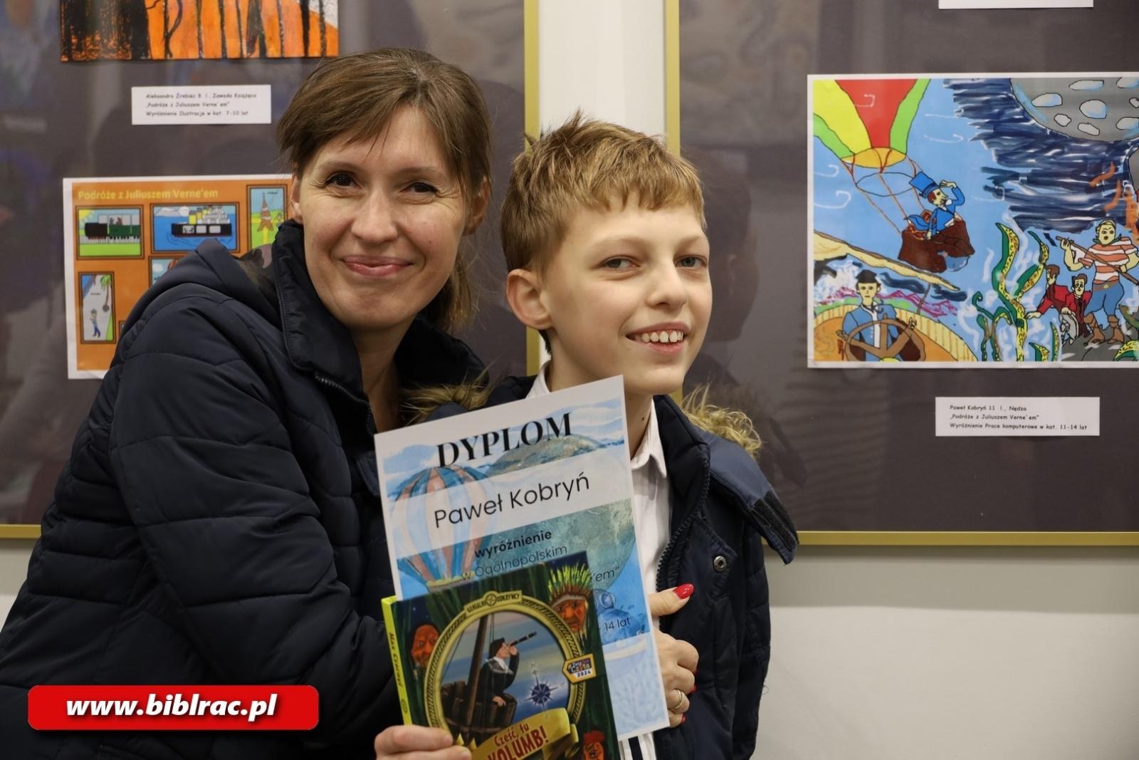 Zdjęcie w galerii na portalu naszraciborz.pl: Ogólnopolski konkurs plastyczny Podróże z Juliuszem Verne'em rozstrzygnięty wiadomości z regionu