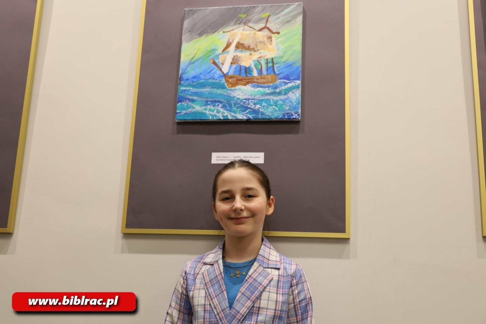 Zdjęcie w galerii na portalu naszraciborz.pl: Ogólnopolski konkurs plastyczny Podróże z Juliuszem Verne'em rozstrzygnięty wiadomości z regionu