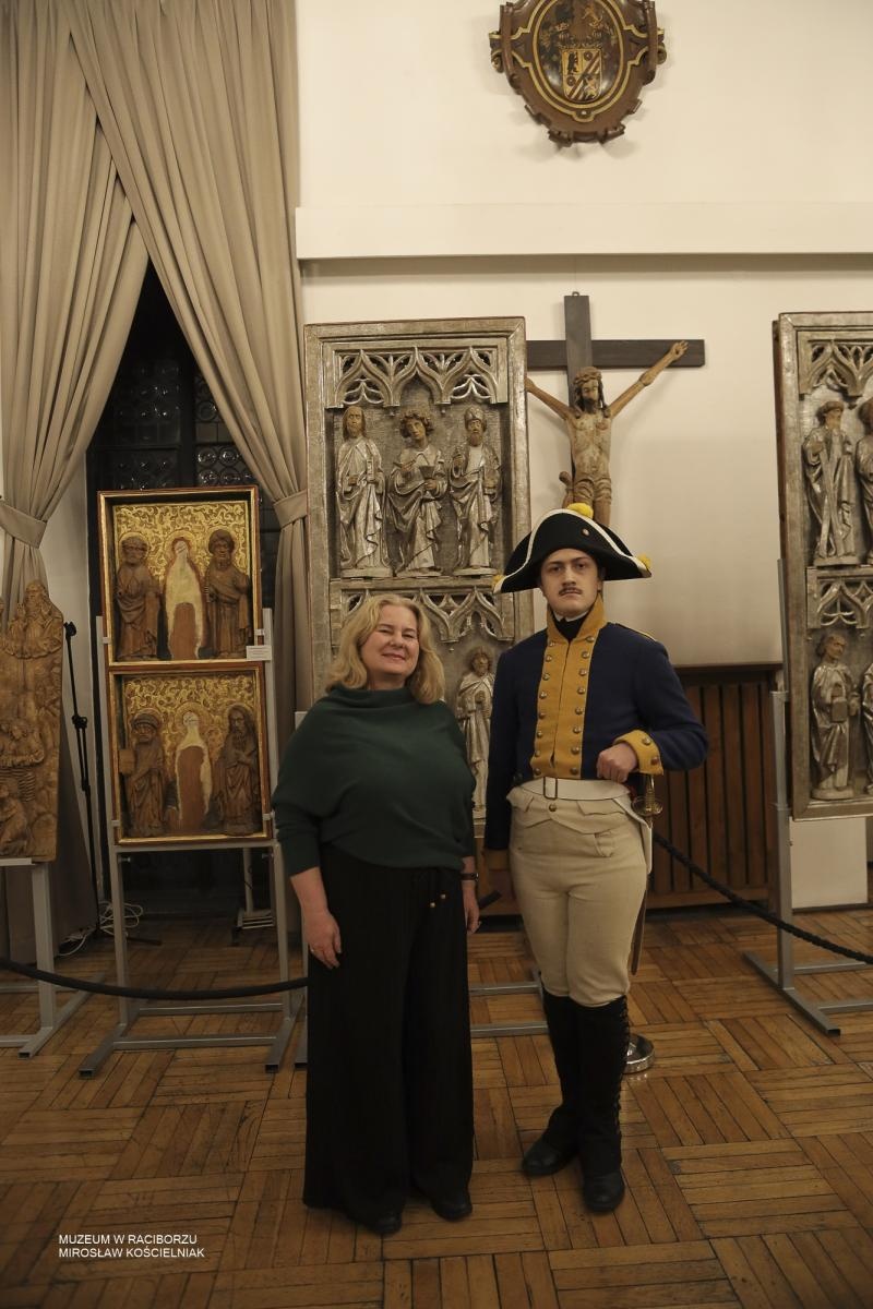 Zdjęcie w galerii na portalu naszraciborz.pl: Spotkanie o wojnach napoleońskich w Raciborzu. Historyczna opowieść o wydarzeniach na Śląsku wiadomości z regionu