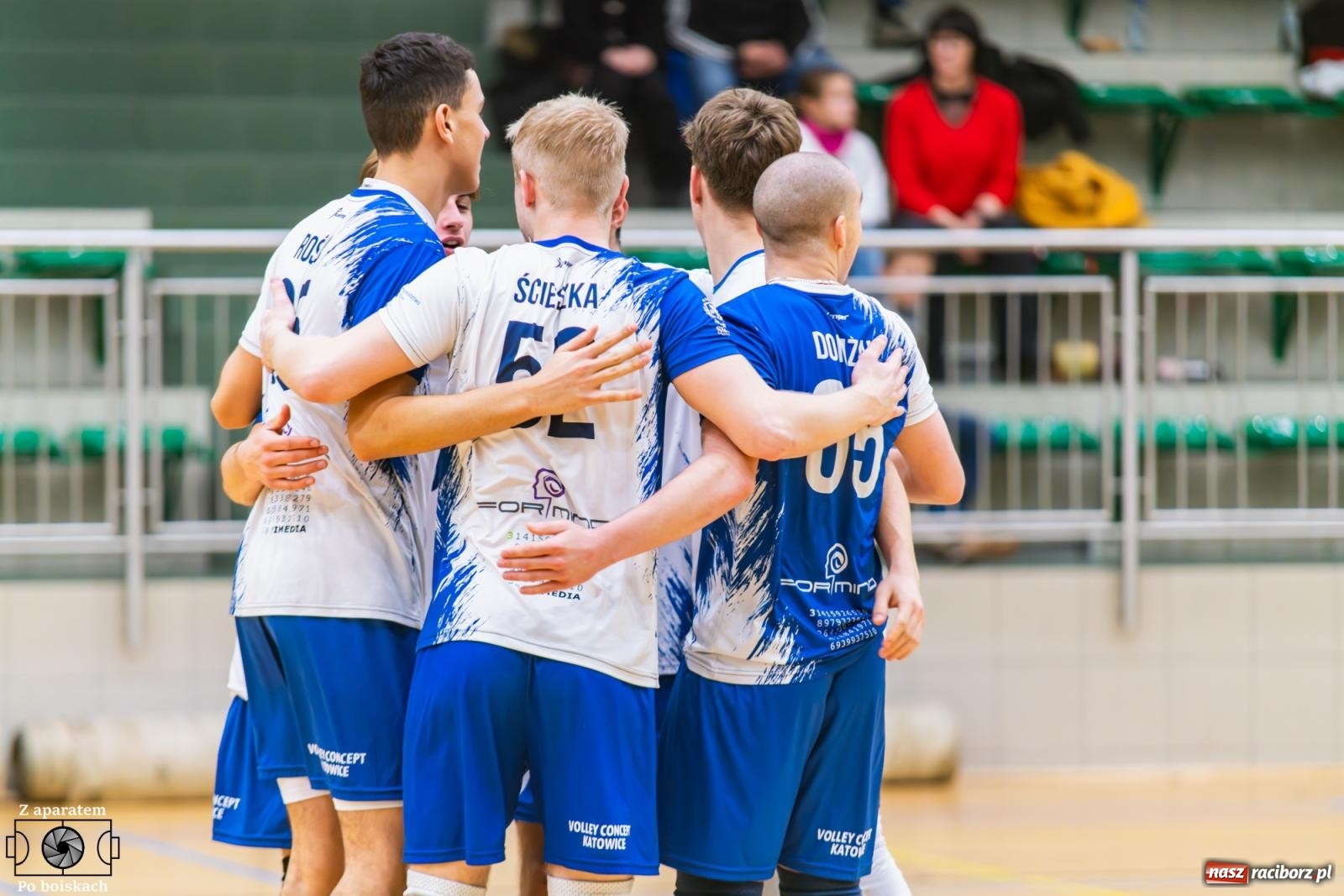 Zdjęcie w galerii na portalu naszraciborz.pl: Siatkarski dreszczowiec w Raciborzu. Pierwsza faza sezonu zakończona awansem do najlepszej ósemki [FOTO i WIDEO] wiadomości z regionu