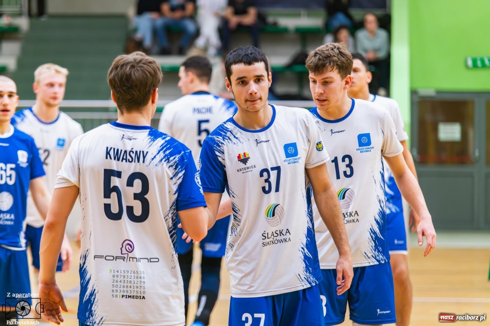 Zdjęcie w galerii na portalu naszraciborz.pl: Siatkarski dreszczowiec w Raciborzu. Pierwsza faza sezonu zakończona awansem do najlepszej ósemki [FOTO i WIDEO] wiadomości z regionu