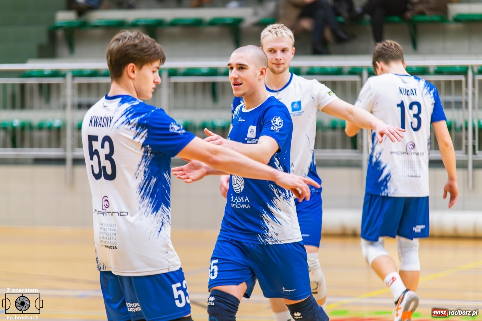 Zdjęcie w galerii na portalu naszraciborz.pl: Siatkarski dreszczowiec w Raciborzu. Pierwsza faza sezonu zakończona awansem do najlepszej ósemki [FOTO i WIDEO] wiadomości z regionu