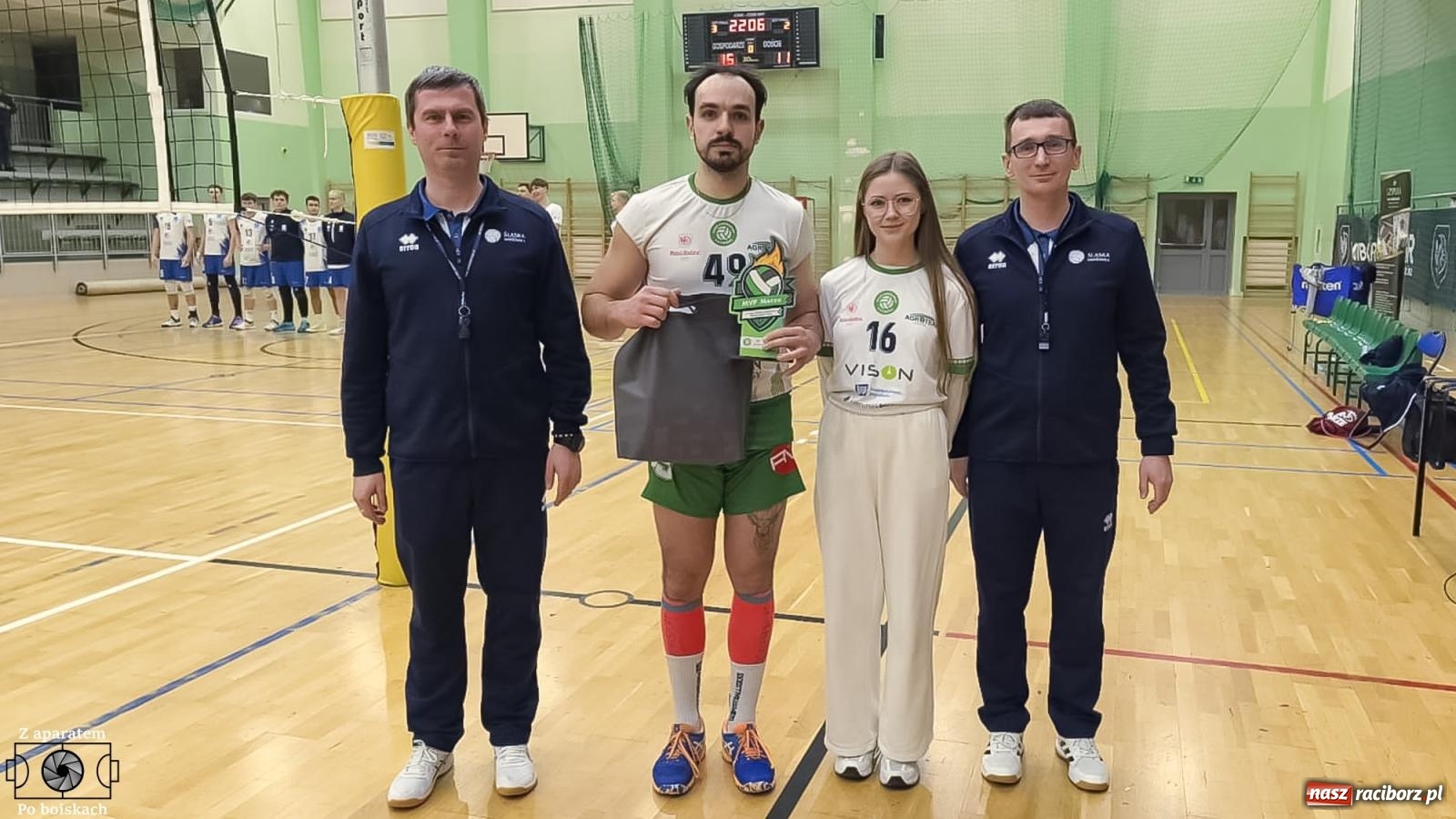Zdjęcie w galerii na portalu naszraciborz.pl: Siatkarski dreszczowiec w Raciborzu. Pierwsza faza sezonu zakończona awansem do najlepszej ósemki [FOTO i WIDEO] wiadomości z regionu